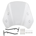 thumbnail image 3 of De Para Pantalla Faro Carenado, Stents Largos Para Motocicleta, Parabrisas, Deflector De Viento Apto Para Benelli Leoncino 500 Gris Ccdes Gris, 3 of 8