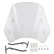 thumbnail image 1 of Deflector de viento para parabrisas de motocicleta, Stents largos, apto para Benelli Leoncino 500Gray, 1 of 5