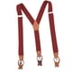 thumbnail image 1 of traseros en Y para hombre clips fuertes Cinturón elástico elástic juntas de cuero Accesorios de ropa Soledad Tirantes traseros Y Y, 1 of 8