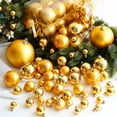 thumbnail image 5 of 6cm-20cm Christmas Decorative Balls Glossy/Matt/Glitter Gold Color Plastic Ball Xmas Tree Ornament Pendant Hanging 2024 Navidad, 5 of 5