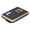 Black Gold (EU Plug), variant on Xirurus 2.4-Inch Biometric Fingerprint Attendance Machine, Password Time Clock Check-in System with USB Download, No Software Required for Office, Black Gold (US Plug, 11.81-Inch / 30cm)