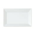 thumbnail image 4 of Smarty 5.5" x 8.5" White Rectangle Disposable Plastic Dessert Plates 120ct, 4 of 5