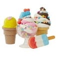 thumbnail image 5 of Play-Doh Kitchen Creations Ultimate Ice Cream Truck Playset with 27 Accessories, 12 Cans, Realistic Sounds, 5 of 12