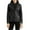 Black, variant on Lovskoo Women's Plus Size Hooded Faux Leather Jacket Moto Biker Coat Motorcycle Outerwear Fall Jackets for Women 2023 Black L