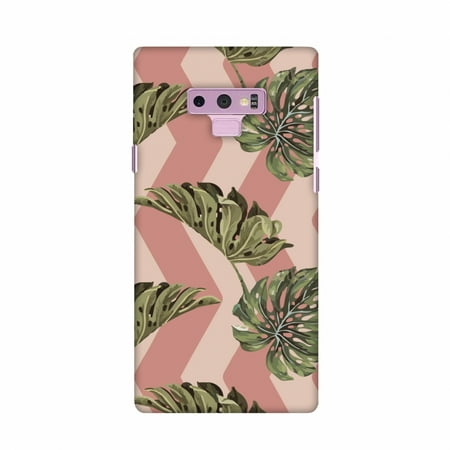 Back On The Case Samsung Galaxy Note9 Case, Premium Handcrafted Designer Hard Shell Snap On Case Shockproof Printed Back Cover for Samsung Galaxy Note9 - The Rusty One - Pink and Coral ()