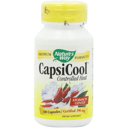 Nature's Way CapsiCool, Certified 390mg, Capsules, 100 CT