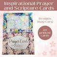 thumbnail image 2 of Inspirational Prayer and Scripture Cards 6x4 inches for Women Men Students Devotional Encouragement Motivational Card Birthday Gifts Boxed Supplies Set of 2 with Kalem (Designs may vary), 2 of 7