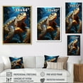 thumbnail image 4 of Designart "Baroque Elegance" Animals Turtle Floater Framed Wall Decor, 4 of 5