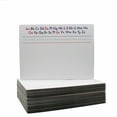 thumbnail image 2 of 9" X 12" Two Sided Alphabet Magnetic Dry Erase Board Bulk Class Pack Of 24, 2 of 3