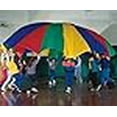 thumbnail image 2 of 24 Rainbow Play Parachute, 2 of 4