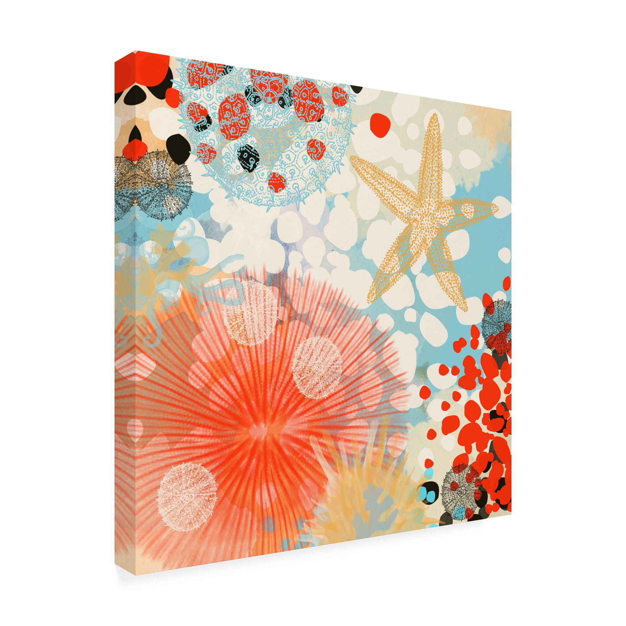 Trademark Fine Art 'Exotic Sea Life II' Canvas Art by Irena Orlov