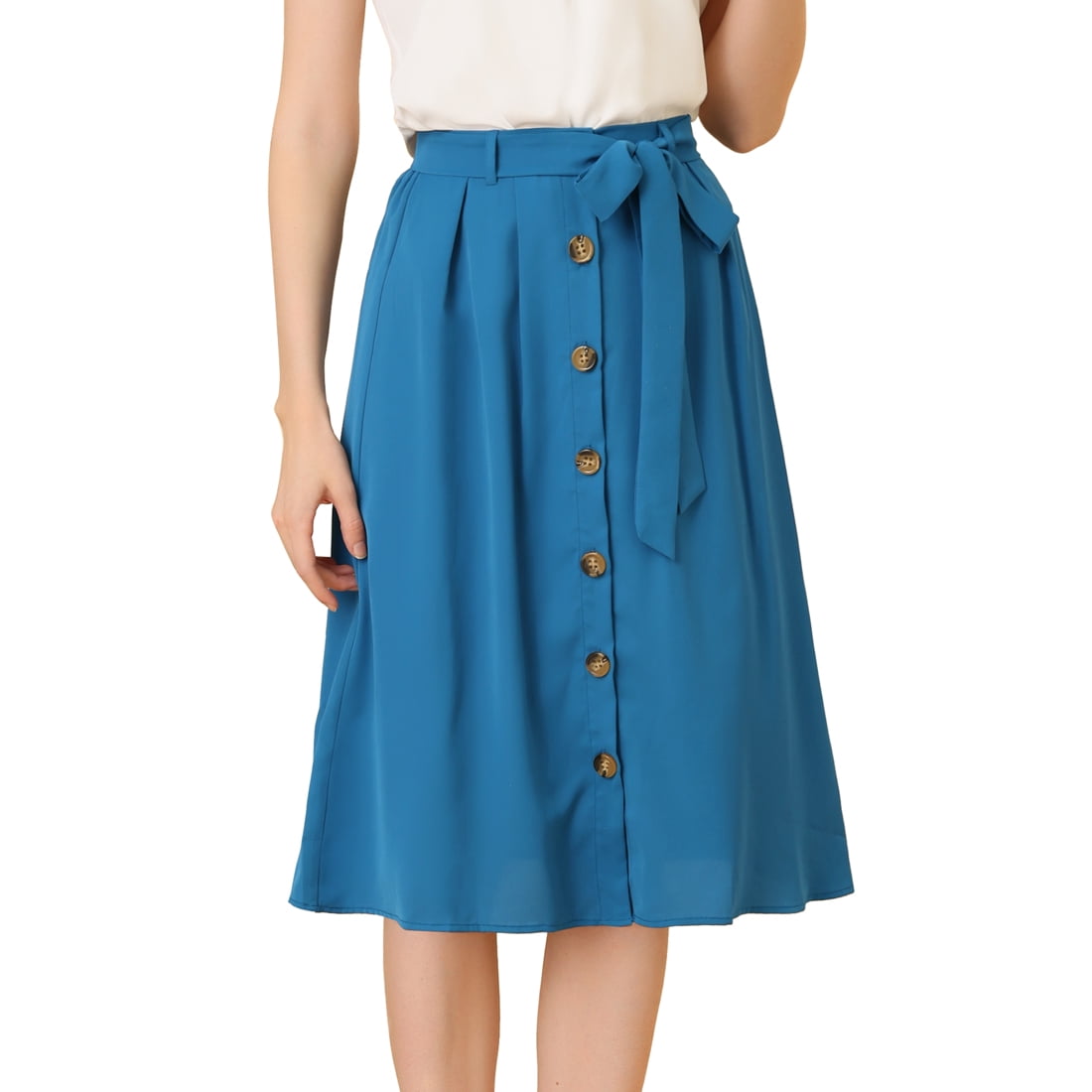 midi skirt knee length