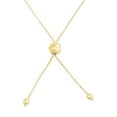 thumbnail image 3 of 14K Yellow Gold Polish Bead Bolo 9.25in, 3 of 4
