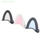thumbnail image 4 of LovelydahliaBI 2pc Casco De Motocicleta Orejas De Gato Lindo Estilo De Decoración Accesorio Universal Nice, 4 of 4