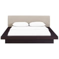 thumbnail image 5 of Modway Freja Queen Fabric Platform Bed in Cappuccino Beige, 5 of 7