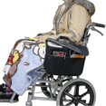 thumbnail image 2 of brillar Bolsa de almacenamiento impermeable para silla de ruedas, bolsa de transporte, accesorios para reposabrazos, bolsa lateral con bolsas Tra, 2 of 5
