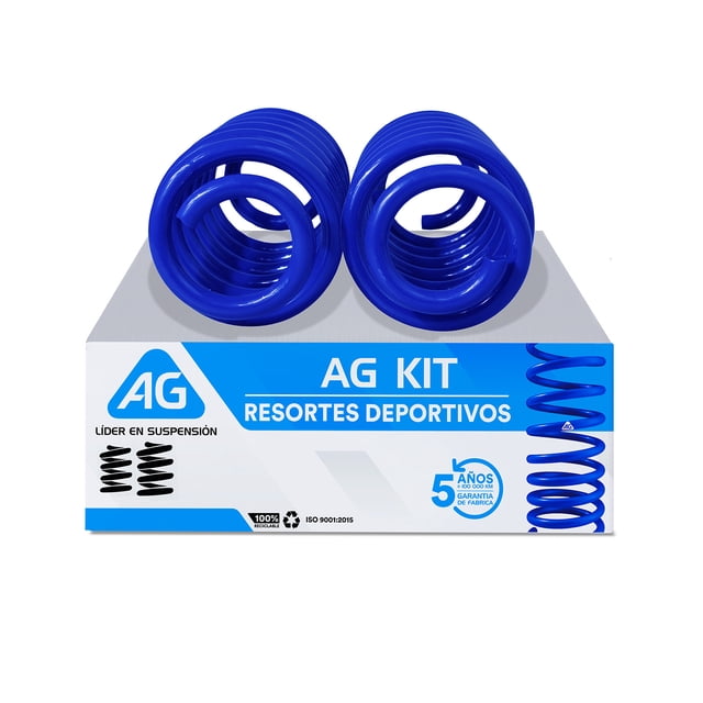 Resortes AG Kit para Auto Traseros para Honda Civic SI 2006 a 2011 2 Piezas Nuevos