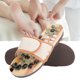 thumbnail image 5 of Zapatilla de masaje de pies unisex Pebble Foot Acupoint Estimular zapatillas para el cuidado de la salud Caqui, 5 of 8