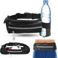 thumbnail image 3 of Sac de Taille Anti-Vol avec Porte-Bouteille Imperméable Adapté pour Marche en Extérieur jogging Exercice, 3 of 5