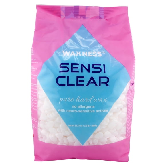 Hard Waxness Sensi, vidrio transparente sin colofonia, 1 kg