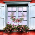 thumbnail image 4 of Tong Faux Hydrangea Dandelion Rose Wedding Art, 4 of 5