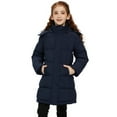 thumbnail image 3 of ZSHOW Girl's Recycled Winter Jacket Insulated Winter Coat Windproof Puffer Jacket Navy 8, 3 of 10