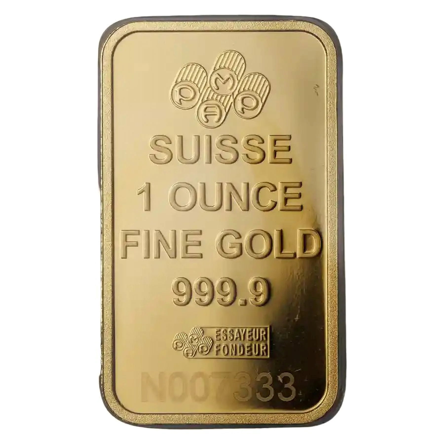 Pamp Suisse 1 oz Gold Bar - Lady Fortuna 0.9999 Fine Gold