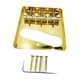 thumbnail image 2 of Juego de puente de guitarra, pieza de repuesto, diseño vintage, herramientas de luthier, fácil de instalar oro, 2 of 9