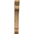 thumbnail image 2 of Ekena Millwork 3 1/2"W x 20"D x 28"H Legacy Slat Smooth Bracket, Western Red Cedar, 2 of 4