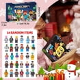 thumbnail image 5 of Calendario de Adviento de Navidad 2024, 24 unidades, lindo calendario de Adviento para niños, juguetes de minifiguras, calendario de cuenta regresiva de 24 días, 5 of 5