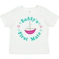 thumbnail image 3 of Inktastic Daddys First Mate (girl) Girls Toddler T-Shirt, 3 of 5