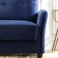 thumbnail image 5 of Ember Interiors Ricardo 2-Seater Loveseat, Navy Velvet, 5 of 13