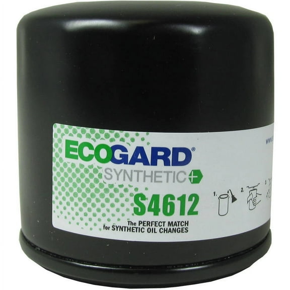 ECOGARD S4612 Premium Spin-On Engine Oil Filter for Synthetic Oil Fits Nissan Altima 2.5L 2004-2020, Rogue 2.5L 2008-2020, Sentra 1.8L 2000-2019, Murano 3.5L 2004-2020, Pathfinder 3.5L 2004-2020