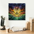 thumbnail image 6 of Epic Graffiti 'Peaks And Valleys' by Jan Kasparec, Canvas Wall Art, 18"x18", 6 of 8