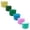 Multicolor, variant on 1 Pcs Crepe Streamer, Crepe Paper Colored Crepe Paper Roll Crinkled DIY Halloween Origami Birthday Party Wedding Baby Shower Backdrop Decoration