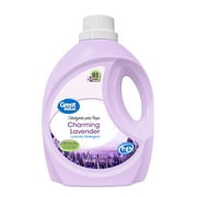 Great Value Laundry Detergent Charming Lavender 128 fl oz