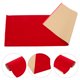 thumbnail image 4 of GOOHOCHY Papel de contacto autoadhesivo de terciopelo flocado, tela antideslizante para manualidades y decoración del hogar (rojo, 50 x 155 cm), 4 of 8