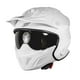 thumbnail image 1 of Casco Abierto Para Moto Kov Rock-o Blanco Con Mascara KOV  Rock-o, 1 of 3