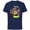 Navy, variant on Disney and Pixar’s WALL-E Easter Spring in Your Step Whoa! - Short Sleeve Cotton T-Shirt for Adults - Customized-Black
