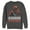 Charcoal Heather, variant on Men's Marvel Deadpool No One Cares Sweatshirt Navy Blue Medium