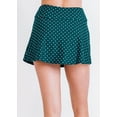 thumbnail image 4 of Calypsa Women's and Women's Plus High Waisted Short Swim Skort with Attached Hidden Shorts, 4 of 7