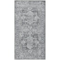 thumbnail image 2 of Nourison Home Machine Washable Series 1 3' x 5' Ivory Grey Vintage Indoor Rug, 2 of 9