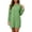 Army Green, variant on Women's Casual Sweatshirt Dress,Round Neck Long Sleeve Tunic Dresses,Pullover Blouse Tops with Pockets