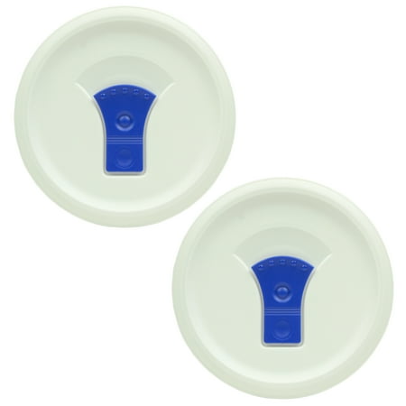 

Corningware FW16 Round Vented Replacement Lid Cover with Blue Tab (2-Pack)