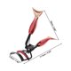 thumbnail image 2 of Unique Bargains 1 Pc Women Mermaid Tail Eyelash Curler for Beauty Parlor Business Travel Stainless Steel Plastic Red, 2 of 3