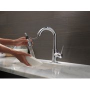 Delta Trinsic Single Handle Pull-Down Bar / Prep Faucet in Chrome 9959-DST