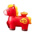 thumbnail image 3 of Figura de caballo Fengshui chino, figura de resina, mano de obra fina, centro de mesa, linda F, 3 of 9