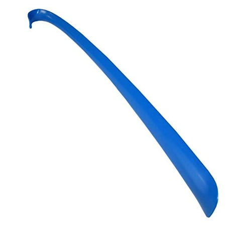 

17 Long Smooth Plastic Hooked End Shoehorn