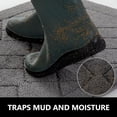 thumbnail image 4 of Grey Rubber Backed Indoor Door Mat - 24x36, Non-slip And Absorbent, 4 of 5