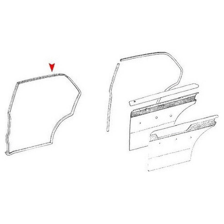 URO 1157301378 Door Seal